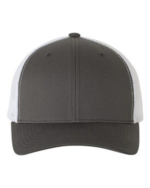 Charcoal/ White
